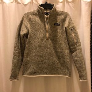 Patagonia sweater 1/2 zip womens size S